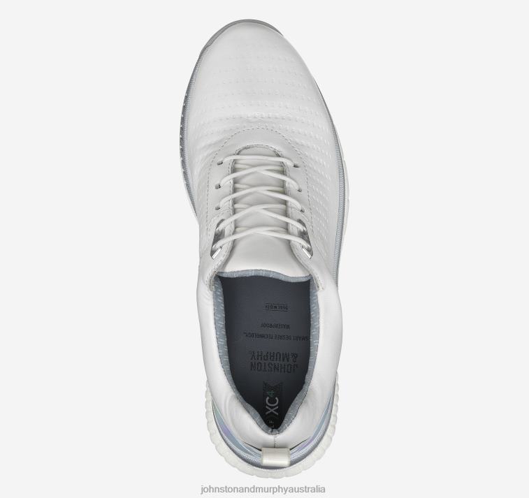 Shoes White Waterproof Leather XB6RX1222 Johnston & Murphy Women XC4 H1-Luxe Hybrid - Image 4