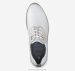 Shoes White/White Croc-Embossed Full Grain XB6RX365 Johnston & Murphy Men XC4 H2-Luxe Hybrid Saddle - Image 2